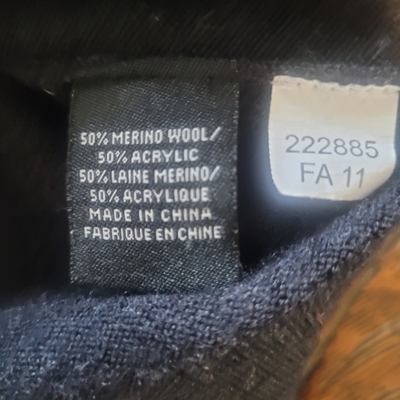 Britches Men's Merino Wool V-neck Sweater Size 2XL - Picture 3 of 6